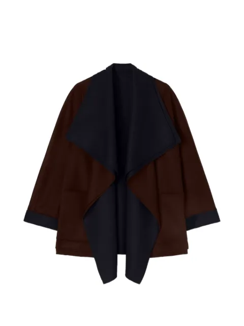 RETORI shawl-collar coat Brown 03WFAOU008LD00