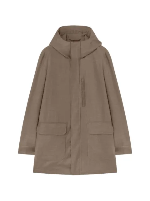 RETORI water-repellent wool parka Neutrals 01MFAOU002LU04
