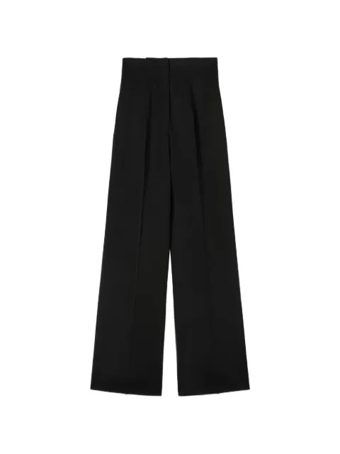 RETORI high-waisted wide-leg trousers Black 04WFAPA020YU00