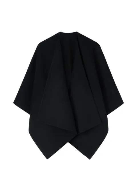 RETORI virgin-wool cape Black 04WFACO010LD01
