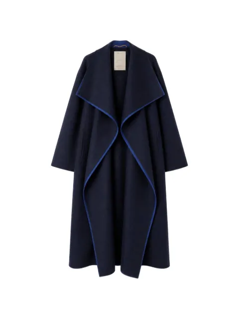 RETORI shawl-collar wool coat Blue 03WFACO003LD00