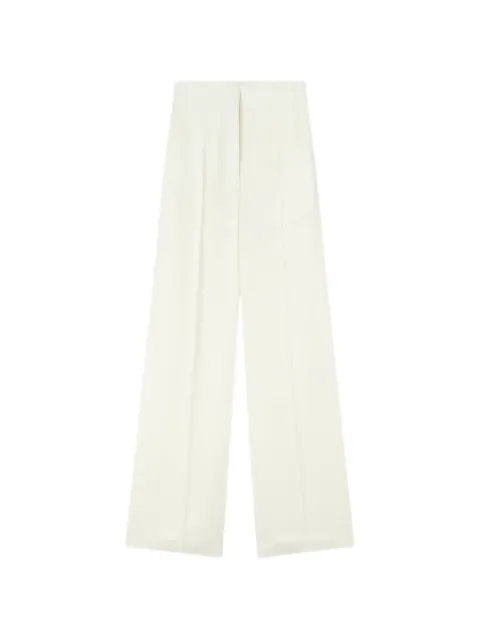 RETORI high-waisted wide-leg trousers White 04WFAPA020YU00