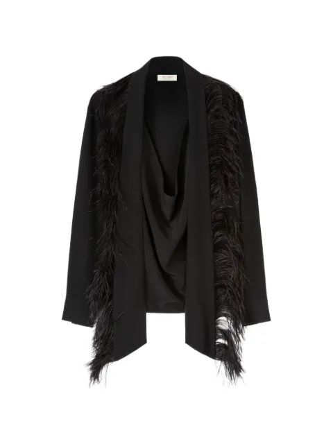 RETORI scarf-detail blouse Black 04WFATO017SU07