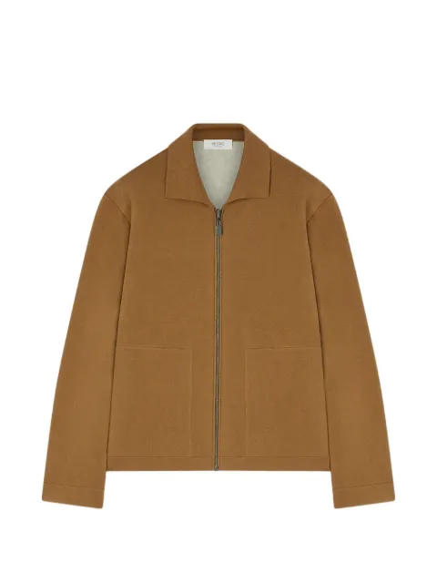 RETORI reversible zip-up cardigan Brown 01MKNJA106CD02