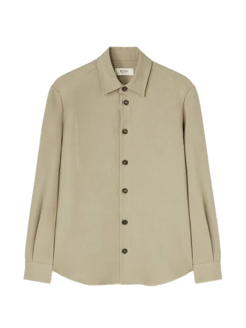 RETORI relaxed-fit linen shirt Neutrals 02WFATO005IU01
