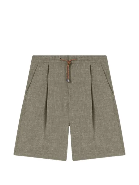 RETORI drawstring pleated shorts Grey 01MFAPA004LF01