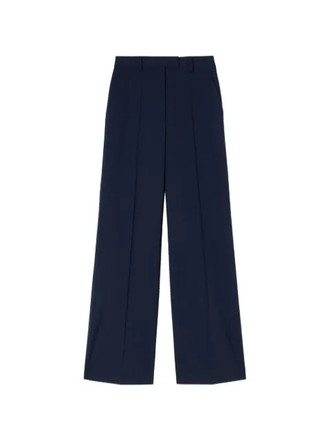 RETORI pleated wide-leg trousers Blue 04WFAPA014LU03