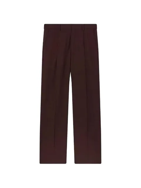 RETORI pleated-front trousers Brown 04MFAPA016LU03