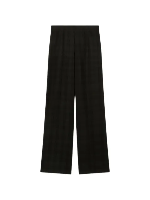 RETORI weave-effect cashmere trousers Black 01WFAPA005WF00