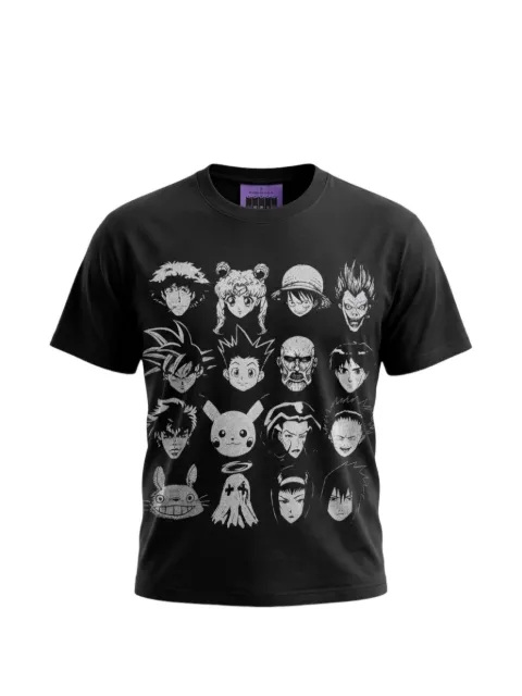 B WOOD Anime Alumni T-shirt Black BWOODANIMEABSS26