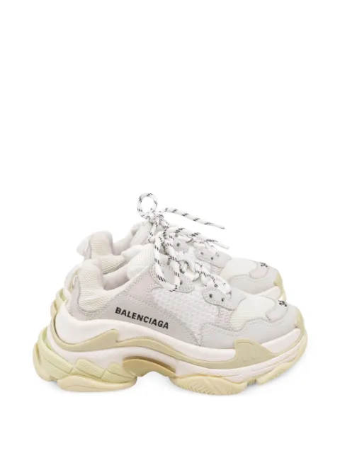 Balenciaga Pre-Owned Triple S sneakers White BAPUUSSH709593W