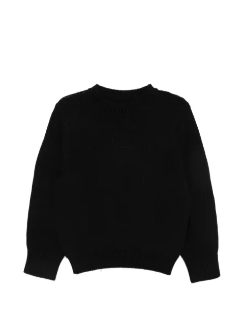 TOTEME ribbed-knit sweater Black 263WRT0851YA0294