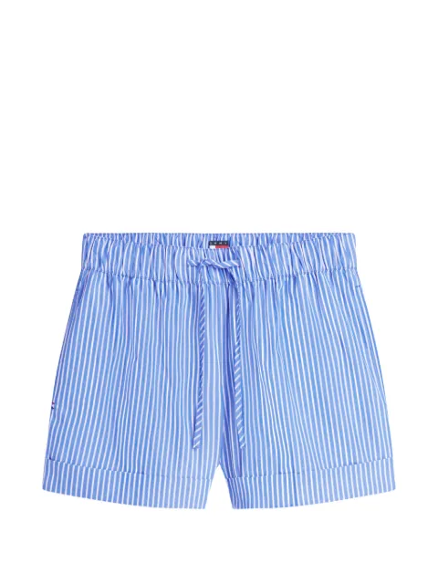 Tommy Hilfiger striped drawstring-waist shorts Blue DW0DW22957C8P