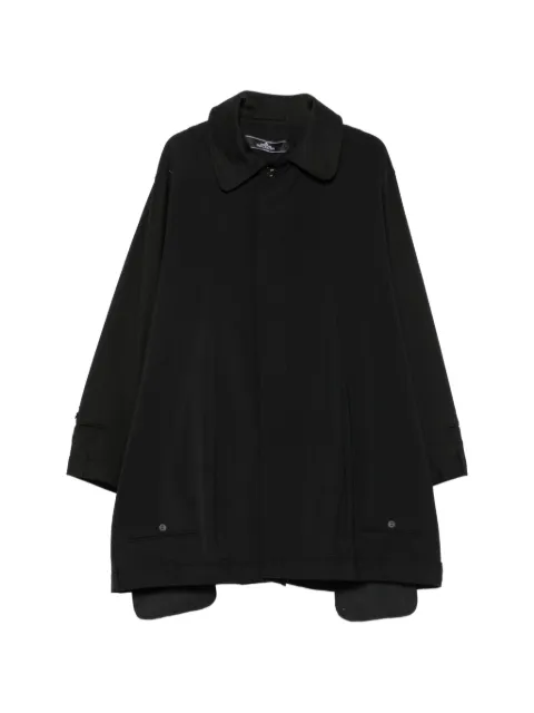 HODAKOVA panelled trench coat Black W25960702