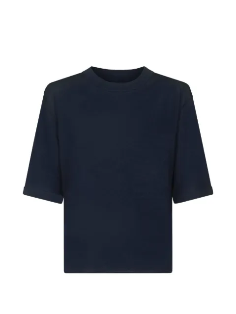 LouLou de Saison Nala LDS cashmere T-shirt Blue NALALDS