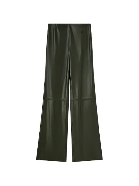 RETORI straight-leg flared-cuffs trousers Green 02WFAPA010LE00