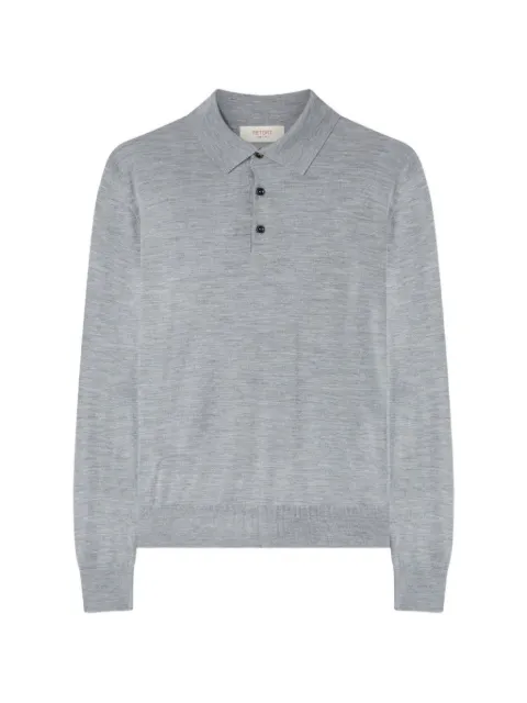 RETORI knit polo shirt Grey 00MKNTO179WR03