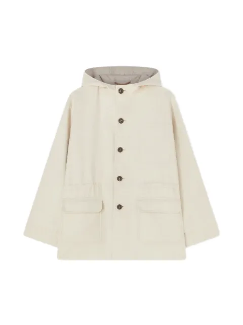 RETORI hooded reversible parka Neutrals 02WFAOU001LD00