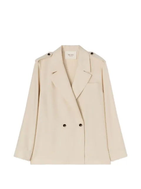 RETORI two buttons silk blazer Neutrals 03WFAJA013SU05