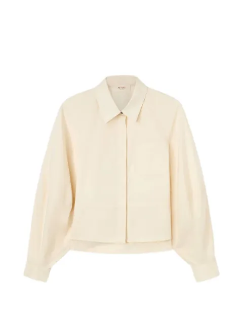 RETORI martingale cotton shirt Neutrals 04WFATO020CU09