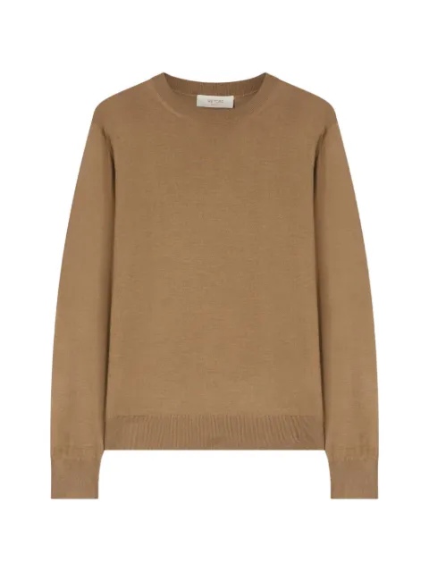 RETORI crew-neck long-sleeve sweater Brown 00MKNTO180WR03