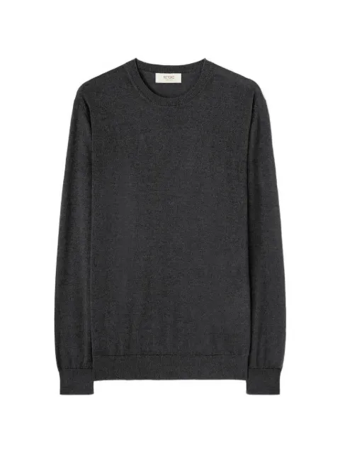 RETORI crew-neck sweater Grey 02MKNTO136WR02