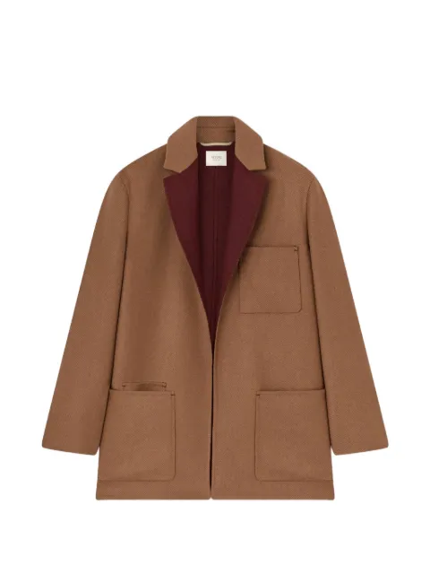 RETORI needle-pin detail cardi jacket Brown 01WFAJA001WD00