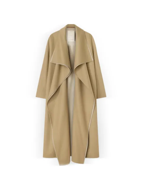 RETORI shawl-collar wool coat Green 03WFACO003LD00