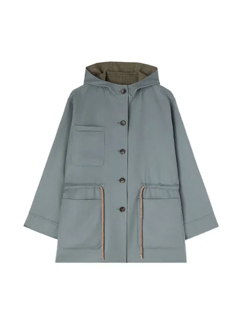 RETORI hooded reversible parka Grey 02WFAOU001LD00