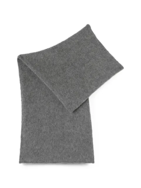 RETORI brushed oversized scarf Grey 04WKNSA006WU01