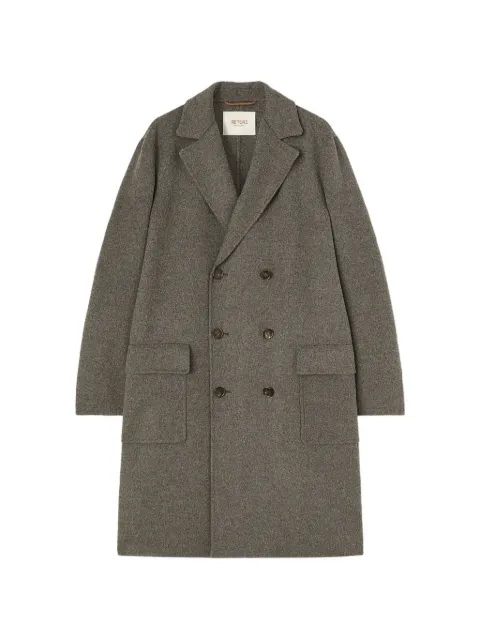 RETORI double-breasted wool coat Grey 02MFACO001LD01