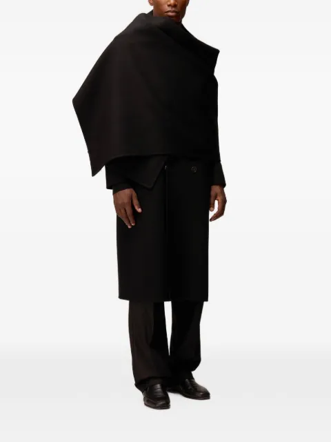 RETORI Double wool scarf Black 04MFASA007LD01