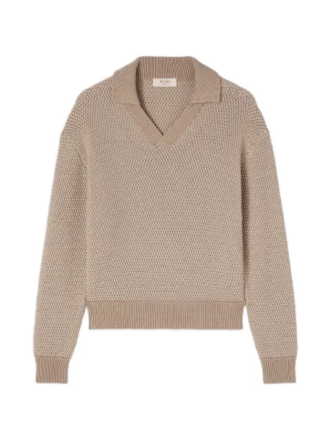 RETORI knit long-sleeve sweater Neutrals 03MKNTO148CS11