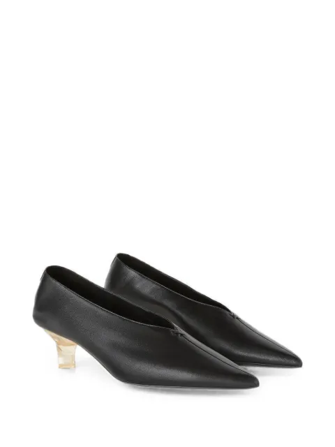 RETORI Ballet Plex spiral-heel pumps Black 02WLESH005LE02