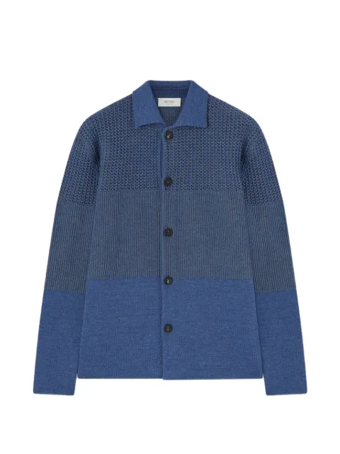 RETORI buttoned cardigan Blue 01MKNTO003LS01