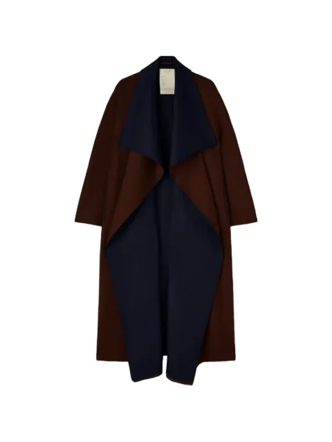 RETORI shawl-collar wool coat Brown 03WFACO003LD00