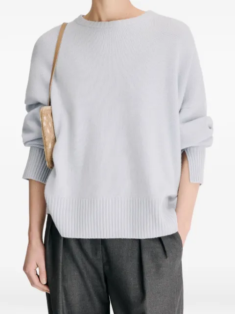 LouLou de Saison Anton crew-neck cashmere sweater Blue ANTONLDS