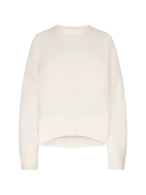 LouLou de Saison Anton cashmere sweater White ANTONLDS