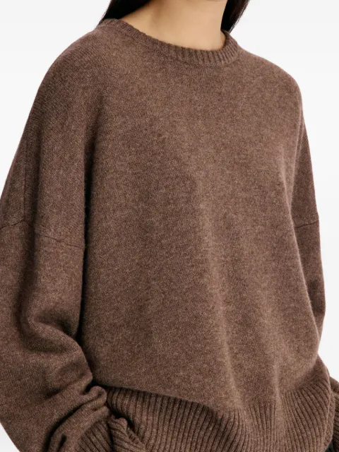 LouLou de Saison Anton cashmere sweater Brown ANTONLDSCOFFEE