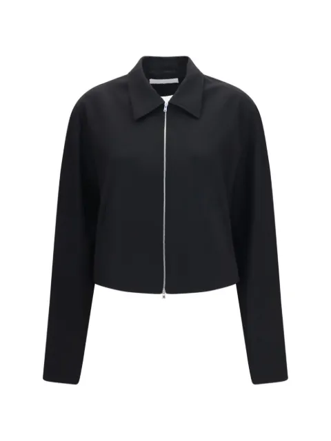 OUR LEGACY Statue zip-up jacket Black W2260SB