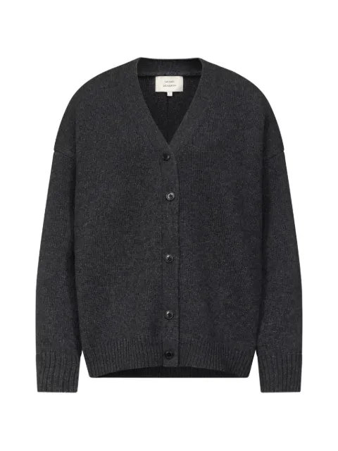 LouLou de Saison Duca oversized V-neck cardigan Grey DUCA