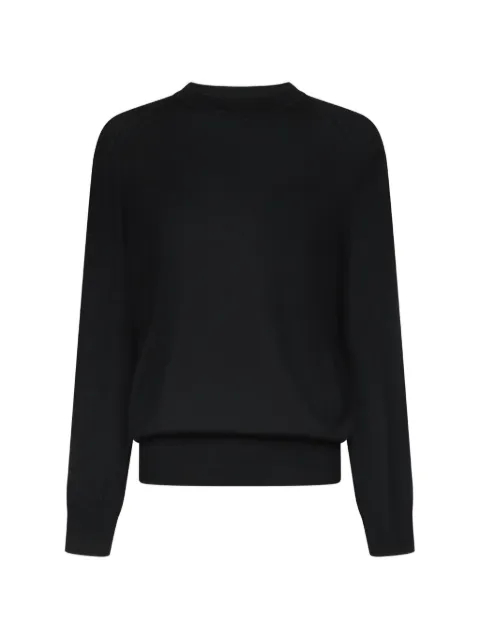 LouLou de Saison Ditto Lds fine-knit cashmere sweater Black DITTOLDS