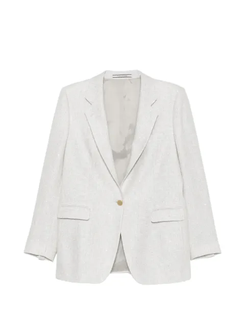 Tagliatore one-button blazer Grey JADRIANNE11B160064