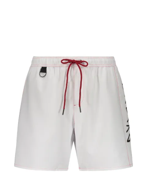 Iceberg contrast-stitch swim shorts White ICE26MBM09