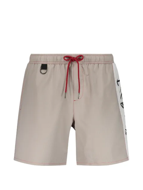 Iceberg logo-print swim shorts Neutrals ICE26MBM09