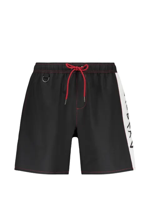 Iceberg logo-print swim shorts Black ICE26MBM09