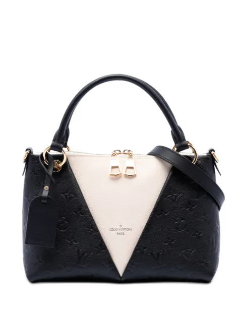 Louis Vuitton Pre-Owned 2020 Monogram Empreinte V Tote BB satchel Black QMH23OKECN4SK6TM