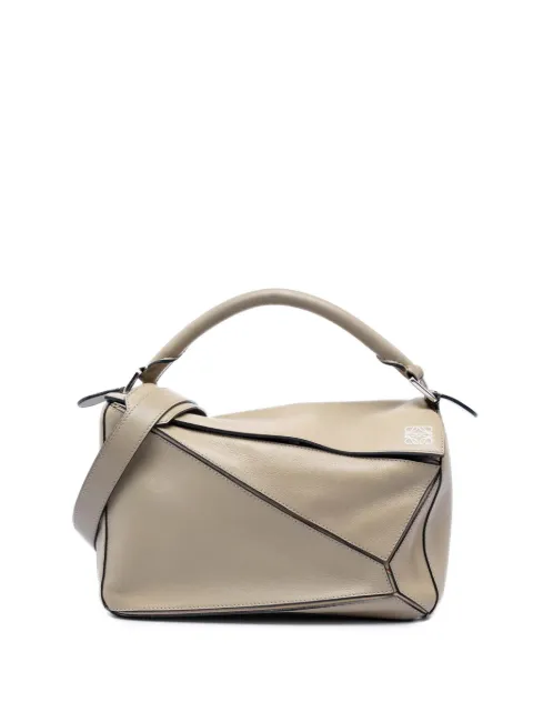 Loewe Pre-Owned 2015 Medium Calfskin Puzzle satchel Brown 6GDBG1E9PIT5DY8X