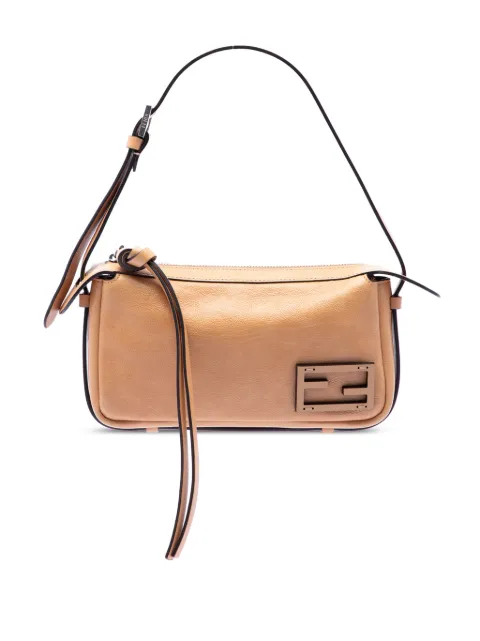 Fendi Pre-Owned 2010-2026 Mini Calfskin Simply handbag Neutrals MFLRRRA69BQ5K20G