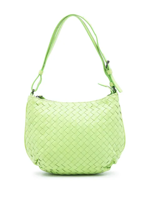 Bottega Veneta Pre-Owned 2012-2026 Nappa Intrecciato shoulder bag Green 686ULXIB8EQBYTQY